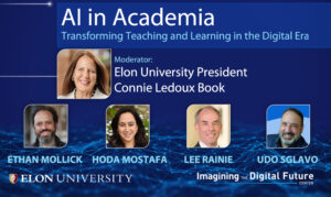 AI in Academic webinar graphic